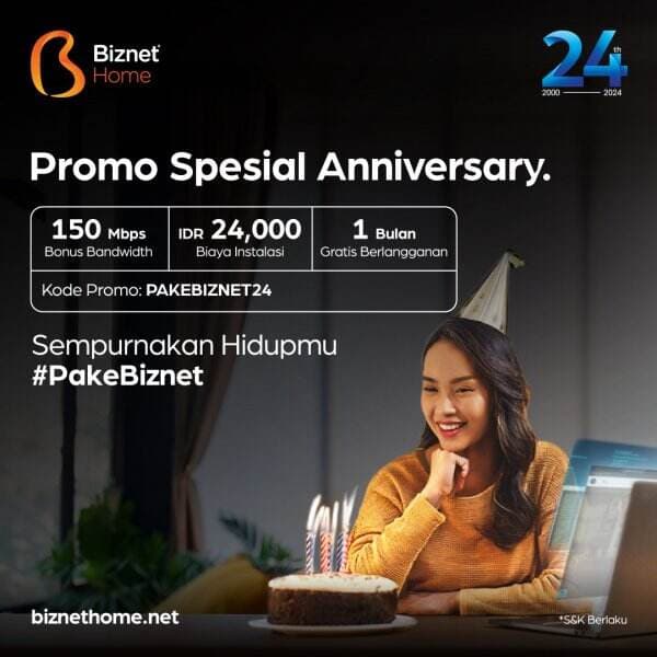 Hari Jadi ke-24 Tahun, Biznet Terus Membangun Infrastruktur Digital Masa Depan