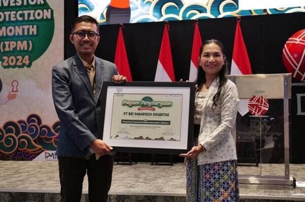 Perusahaan Anak BRI Raih Juara Pertama Kompetisi Pembukaan Rekening Efek Terbanyak