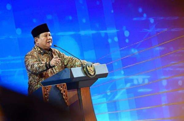 Ini Pidato Lengkap Prabowo saat Hadiri Pertemuan Tahunan BI