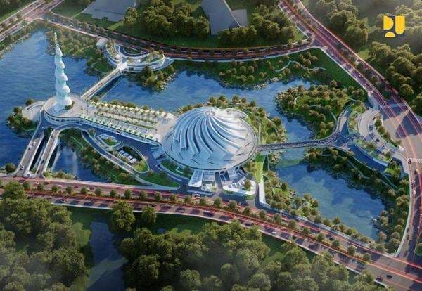 Masjid IKN Bakal Jadi Titik Pantau Hilal Awal Ramadan 2026