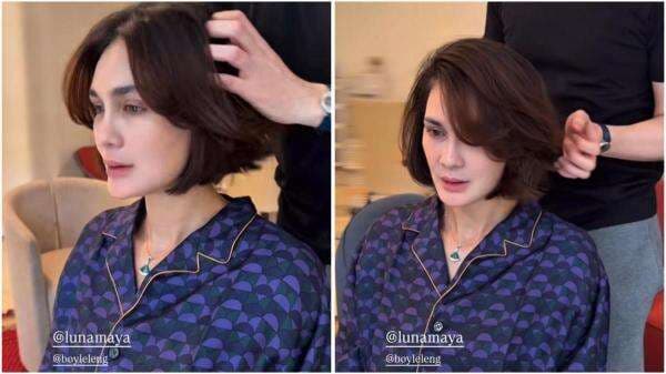 Luna Maya Potong Rambut Super Pendek di Penghujung 2025, Ini Fotonya!