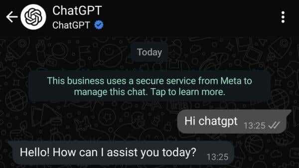 ChatGPT Hadir di WhatsApp, Begini Cara Penggunaannya