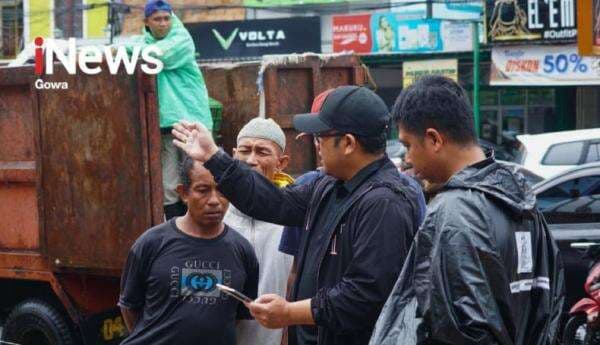 Meski Hujan, Wabup Gowa Pantau Kebersihan Daerah Meski Hujan, Wabup Gowa Pantau Kebersihan Daerah