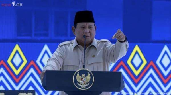 Prabowo Minta Anak-Anak Sekolah Rakyat Tak Merasa Rendah Diri