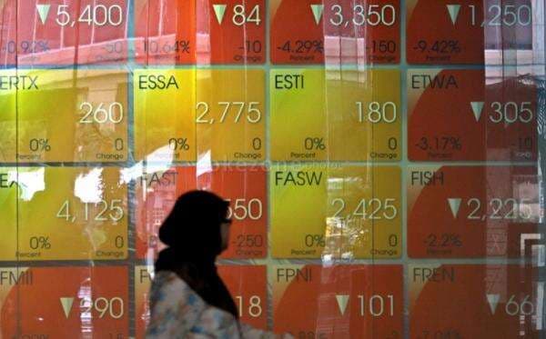 IHSG Sesi I Turun ke Level 8.656