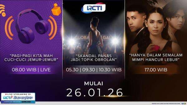 RCTI Beda Resmi Dimulai: Trans formasi Besar untuk Era Hiburan Baru