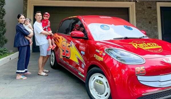 Tajir Melintir, Cipung Dapat Kado Mobil Lightning McQueen dari Raffi Ahmad