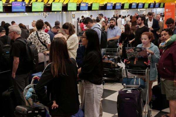 Sao Paulo Brasil Blackout Imbas Pohon Tumbang, Ratusan Penerbangan Dibatalkan