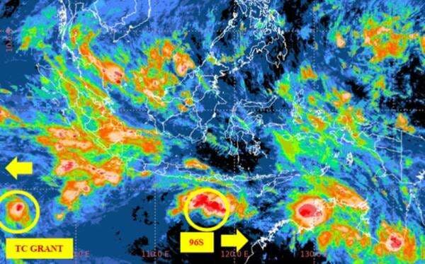 BMKG Deteksi Bibit Siklon 96S, Bali hingga NTT Berpotensi Diguyur Hujan Lebat