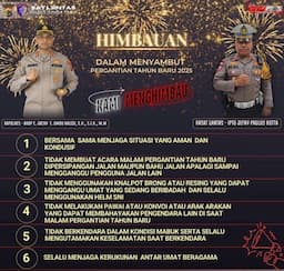 Jelang Pengantian Tahun, Polres Sumba Timur Himbau Warga untuk Tidak  Buat Acara di Jalanan