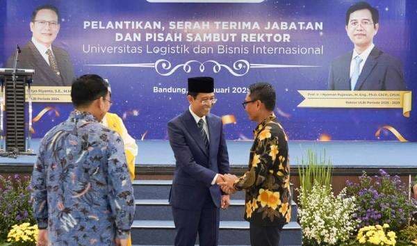 I Nyoman Pujawan Resmi Jabat Rektor ULBI, Dorong Pendidikan Logistik Unggul