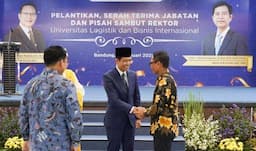 I Nyoman Pujawan Resmi Jabat Rektor ULBI, Dorong Pendidikan Logistik Unggul