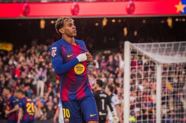 Alarm Bahaya Barcelona! Lamine Yamal Terancam Absen Lawan Athletic Bilbao di Semifinal Piala Super Spanyol