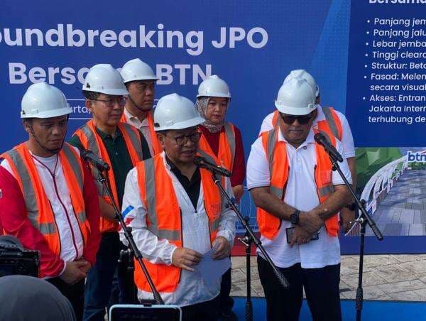 Groundbreaking JPO JIS-Ancol, Pramono Singgung Ego Sektoral Sempat Jadi Hambatan