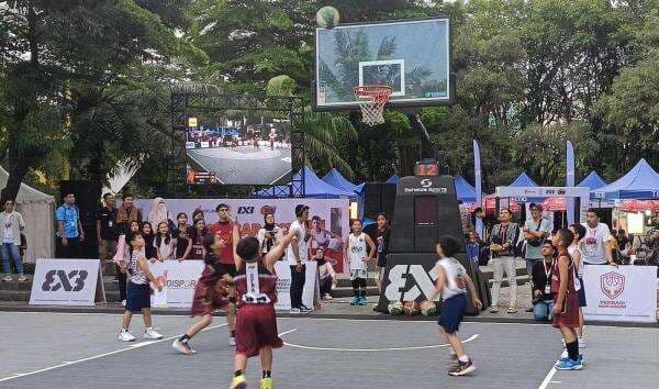 Diikuti 67 Tim, Turnamen Makassar 3X3 Basketball Championship se-Sulawesi selatan Mulai Bergulir