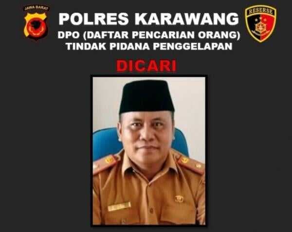 Diduga Terlibat Penggelapan Lahan Ratusan Hektar, Kades di Karawang Ditetapkan Jadi DPO Polisi