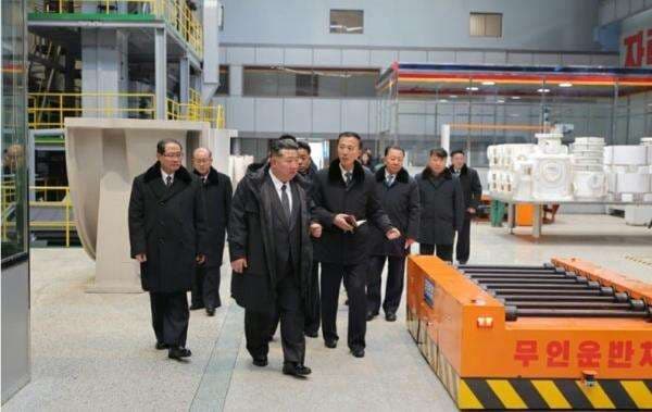 Kim Jong Un Murka, Pecat Wakil Perdana Menteri Korut saat Resmikan Pabrik