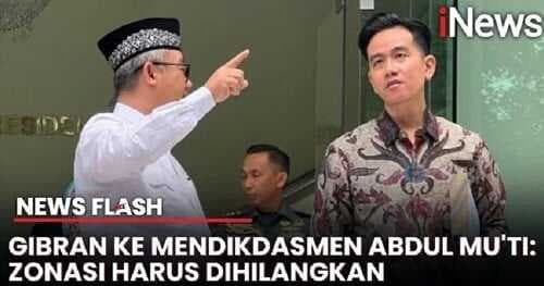 Rakor Dengan Kadis Pendidikan, Wapres Gibran Minta Mendikdasmen Hapus Sistem Zonasi