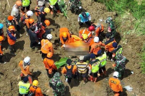 2 Korban Longsor Banjarnegara Kembali Ditemukan, Total Sementara 5 Orang Tewas