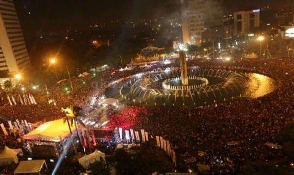 Malam Tahun Baru, Jalan Sudirman-Thamrin Jakarta Ditutup Pukul 18.00 WIB