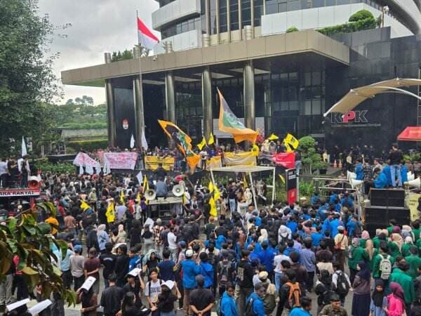 Demo di KPK, Mahasiswa Kembali Desak Tangkap Harun Masiku dan Pihak yang Melindungi