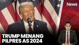 Donald Trump Menang Pilpres AS 2024