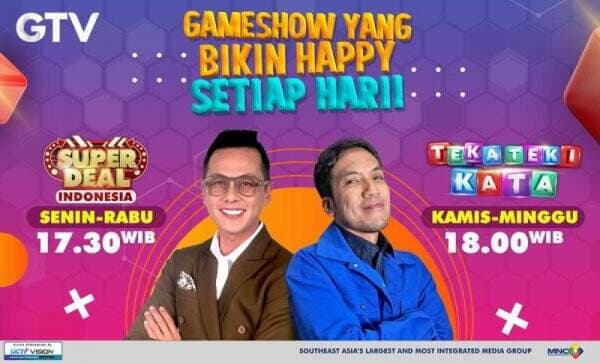 Game Show GTV Super Deal Indonesia Dan Teka Teki Kata Siap Temani Quality Time Bareng Keluarga!