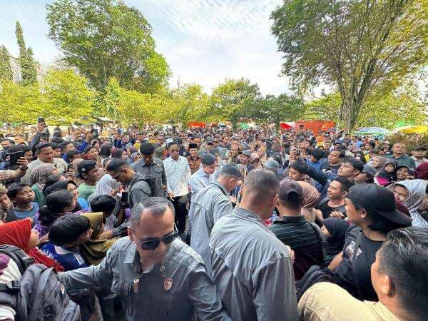 Gibran Ditagih Solusi Jangka Panjang saat Tinjau Banjir di Kalsel