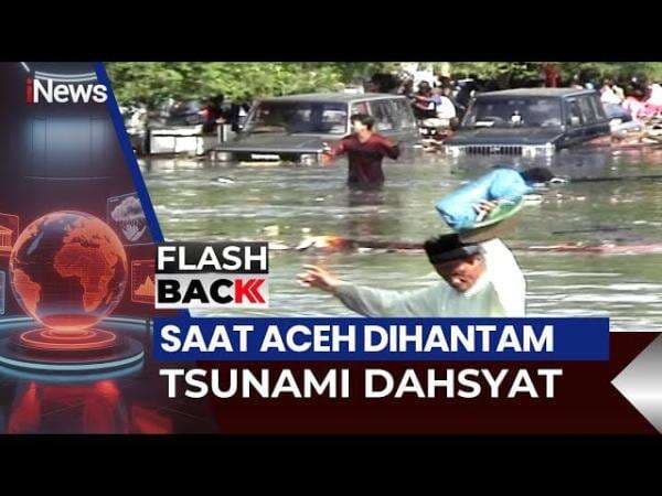 Full Detik-Detik Tragedi Tsunami Hantam Aceh 26 Desember 2004