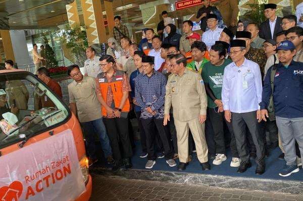 Pramono Kembali Lepas Bantuan untuk Korban Bencana Sumatra, Total Rp3 Miliar