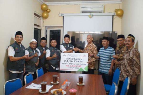 UPZ SIG Pabrik Tuban Serahkan Zakat Karyawan Tahun 2025 Sebesar Rp 2,2 M