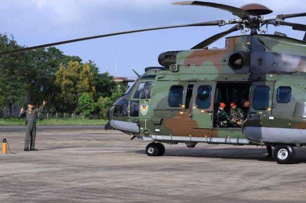 Cari Pesawat ATR Hilang di Maros, TNI AU Kerahkan Helikopter Caracal