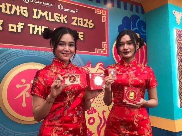 Antam (ANTM) Luncurkan Emas Batangan Tematik Imlek, Intip Detailnya