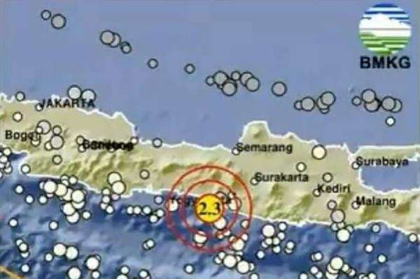 Gempa Hari Ini Magnitudo 2,3 Guncang Kulonprogo DIY