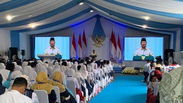 Prabowo: Saya Akan Perbaiki Mutu hingga Sarana Semua Sekolah di Indonesia
