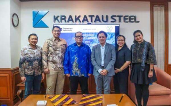 Krakatau Steel (KRAS) Bakal Pasok Baja CRC ke Tata Metal Lestari 10 Ribu Ton Setiap Bulan