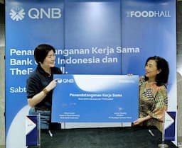 QNB Indonesia dan TheFoodhall Jalin Kemitraan Strategis: