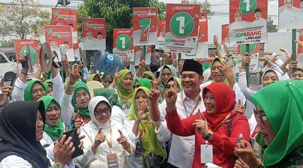 Kampanye Akbar Paslon 01 Diramaikan Sound Horeg, Cabup Jombang Mundjidah Imbau Tertib