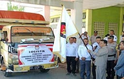 Logistik untuk Kecamatan Kota Kefamenanu Didistribusikan Sehari Sebelum Pencoblosan