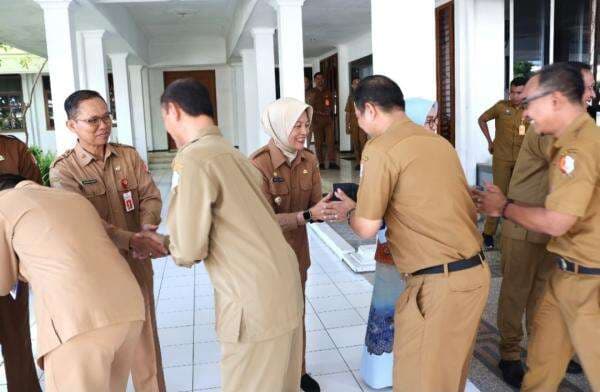 Halal Bi Halal Bareng ASN, Wabup Bojonegoro Ingatkan Program 100 Hari Terus Berjalan Halal Bi Halal Bareng ASN, Wabup Bojonegoro Ingatkan Program 100 Hari Terus Berjalan