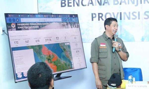 BNPB Ungkap Tapteng dan Sibolga Masih Terisolir, Jalan Tertutup Longsor dan Banyak Warga Terjebak