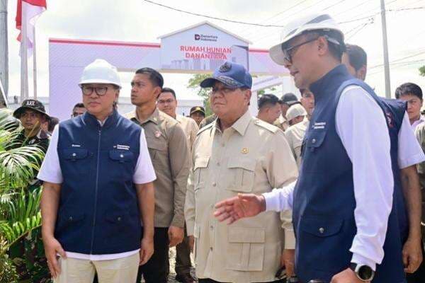 Presiden Prabowo Tinjau 600 Rumah Danantara di Aceh, Target 15.000 Unit Rampung dalam Tiga Bulan Presiden Prabowo Tinjau 600 Rumah Danantara di Aceh, Target 15.000 Unit Rampung dalam Tiga Bulan