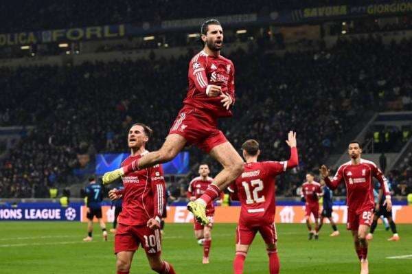 Hasil Lengkap Liga Champions: Liverpool Hajar Inter Tanpa Mo Salah, Barcelona Libas Eintracht Frankfurt