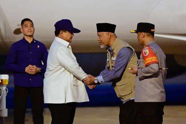 Prabowo ke Sumbar, Fokus Penanganan Bencana dan Infrastruktur