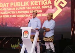 Egi-Syaiful Tawarkan Solusi Tata Ruang dengan <i>One Map Policy</i> di Lampung Selatan&nbsp;