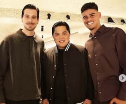 Erick Thohir Pamer Keharmonisan dengan Pemain Diaspora Timnas Indonesia, Netizen Bawa-Bawa Elkan Baggott