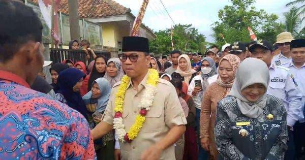 Desa Cikedung Kecamatan Mancak Serang Dikunjungi Mendes PDT Yandri Susanto, Ada Apa