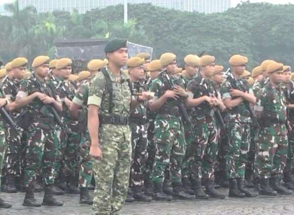 TNI AD Gelar Apel Kesiapsiagaan Tahun Baru, 5.000 Personel Disiagakan di Jakarta