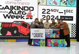 Menteri Perindustrian Resmi Membuka Pameran Otomotif Terbesar di Tangerang