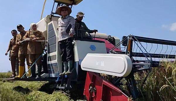 Khofifah Klaim Jatim Berstatus  Menuju Kedaulatan Pangan, Satu Pemicunya Farm Culture Milenial Ngawi